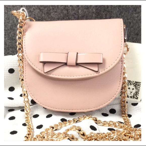 Super Cute ANNE KLEIN Pink Mini Purse - Picture 1 of 14